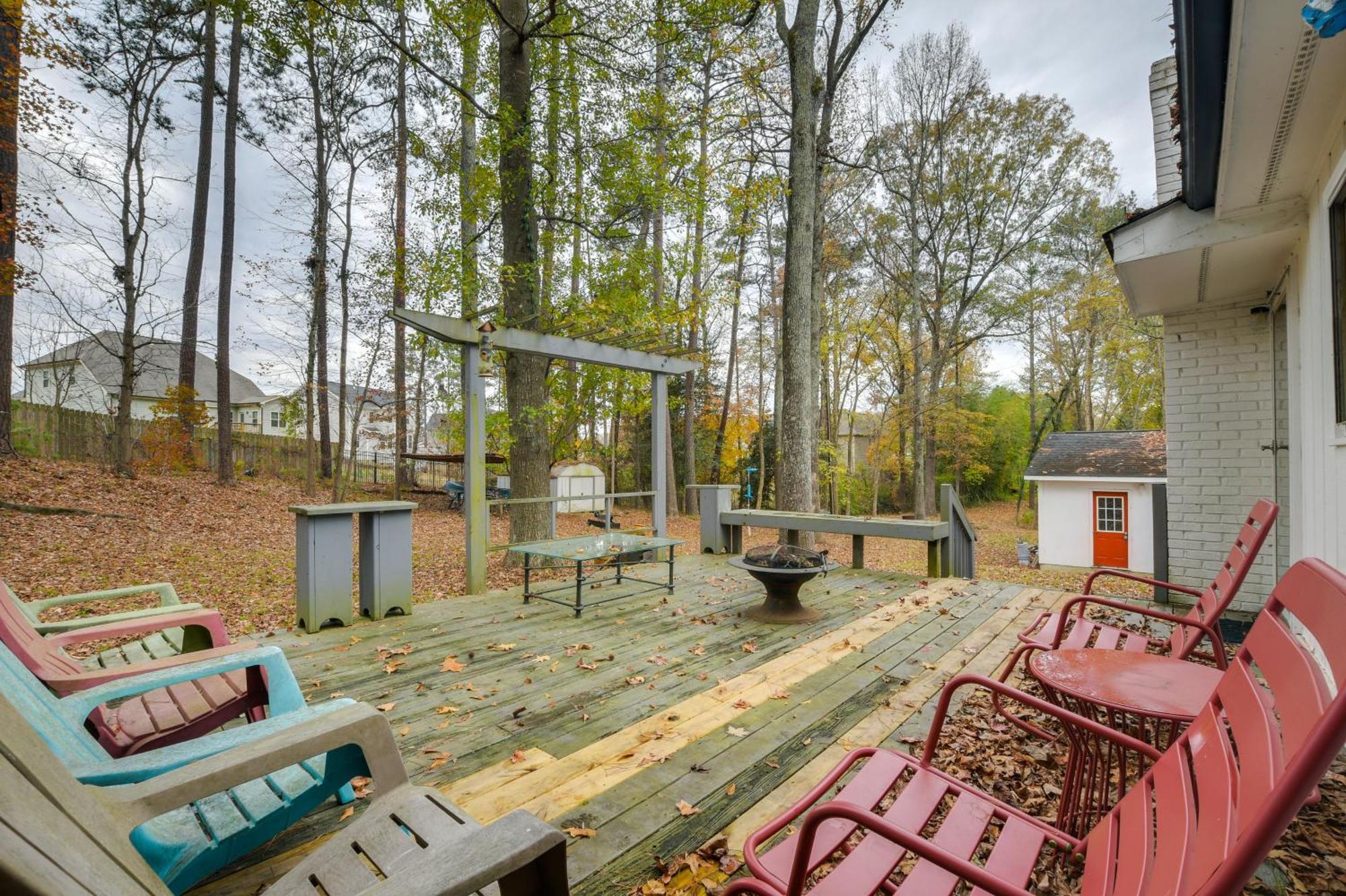 Serene Family Home With Deck In Knightdale! מראה חיצוני תמונה